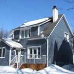 Past home renovation project - winter image